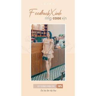 Đầm maxi hoa cổ chéo LEIKA