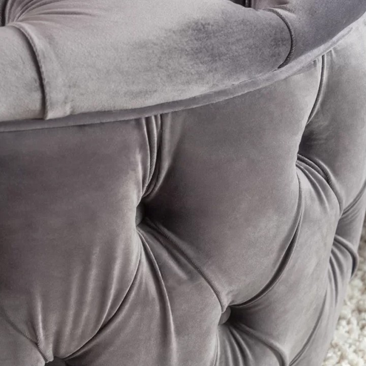 Ghế sofa đôn tròn vải nhung HFC-GDT03-0.75 cao cấp
