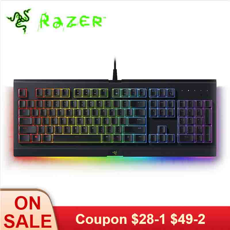 Bàn phím Razer Cynosa Chroma Pro chuyên game pubg có đèn LED xanh
