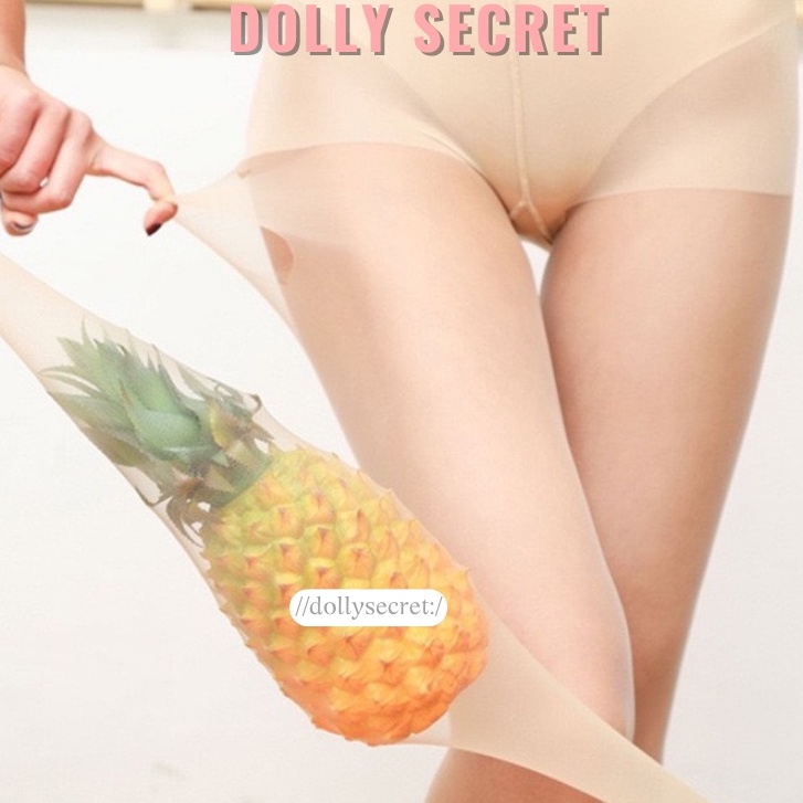 Quần tất dứa siêu dai DOLLY SECRET tàng hình siêu mỏng rách tròn T24