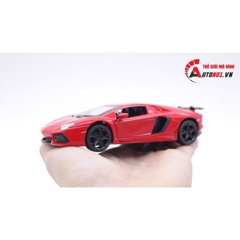 MÔ HÌNH XE LAMBORGHINI LP740 RED 1:32 TYMODEL 7471