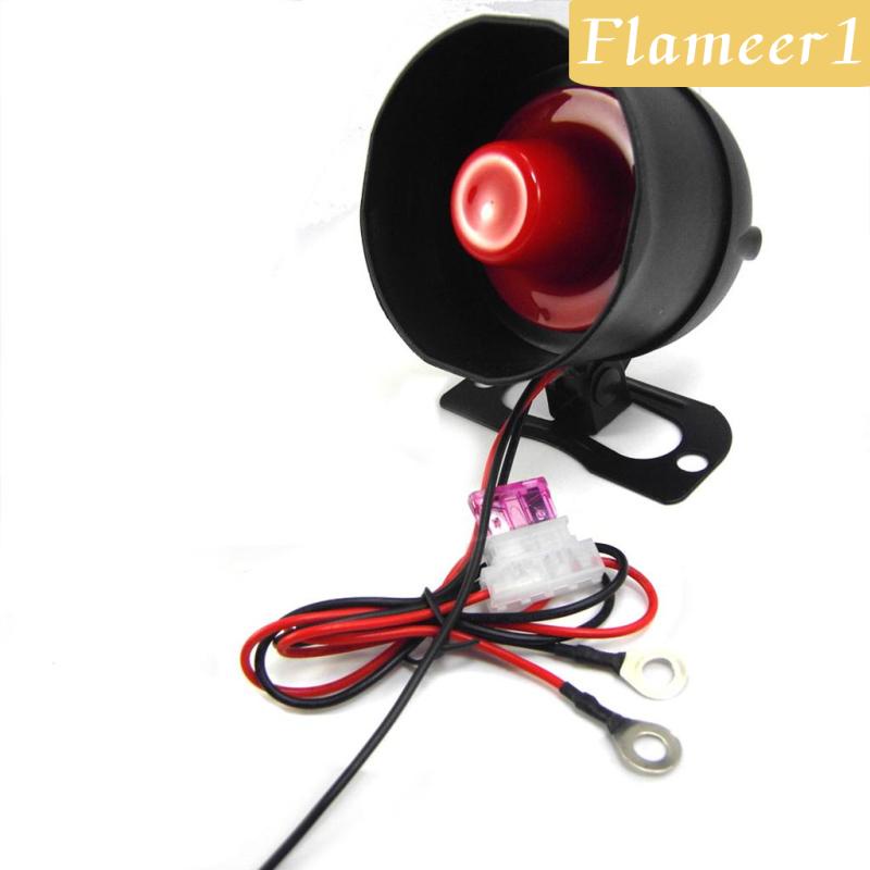 Chuông Báo Động Chống Trộm Thông Dụng Cho Xe Hơi Kèm 2 Remote Điều Khiển