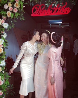 Đầm body lông công Váy đuôi cá