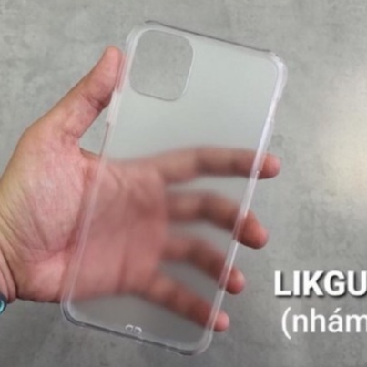 Ốp Lưng LikGus kính nhám mờ iPhone 12/mini/pro/promax/ 11/ 11 Pro/ 11 Pro Max/ / 7 8 Plus/ X/ XS/ XS Max Chống vân tay