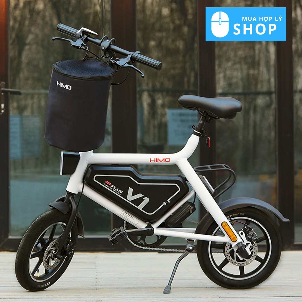 Rổ Giỏ Xe Đạp Xiaomi Youpin HIMO Có Nắp, Chống Thấm Nước, Có Thể Tháo Rời - Hàng Nhập Khẩu