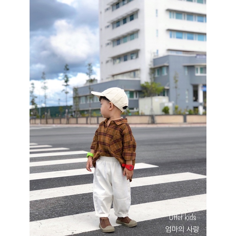 QUẦN KAKI  STYLE HÀN DÀNH CHO BÉ GÁI VÀ BÉ TRAI SIZE 90 ĐẾN 130 form nhỏ hơn 1 size