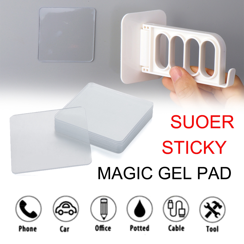 Set 10 Miếng Dính Trong Suốt Tiện Lợi