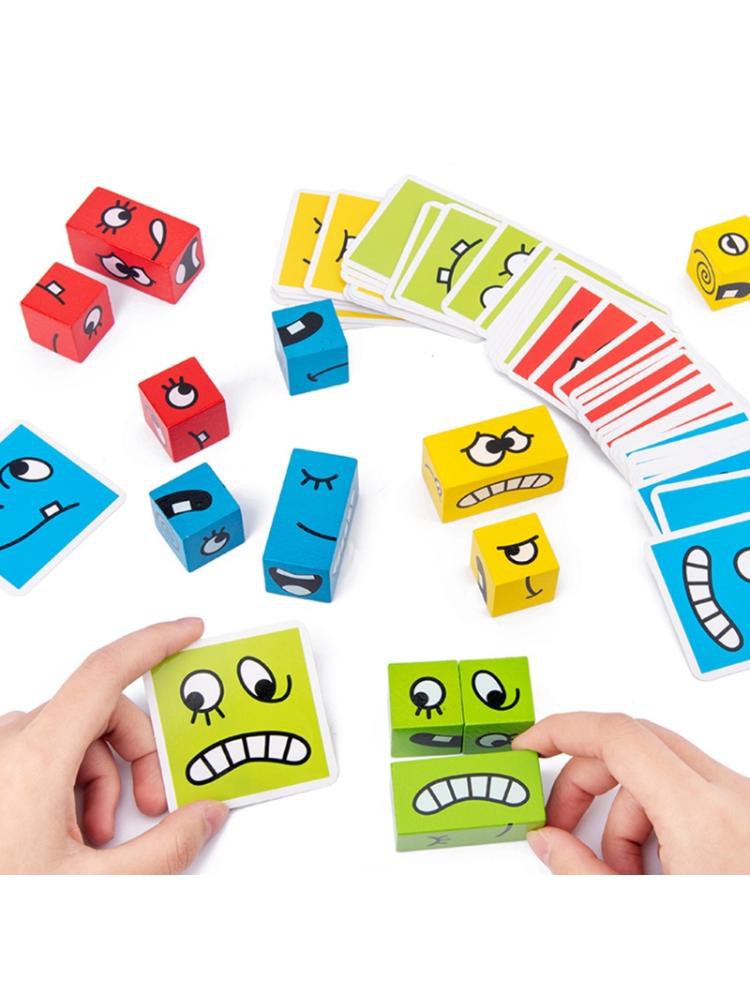 Khối Rubik Ma Thuật Nhiều Màu Sắc Vui Nhộn Cho Bé