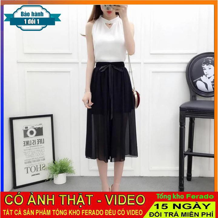 [ xả kho ] HS Quần voan ống rộng