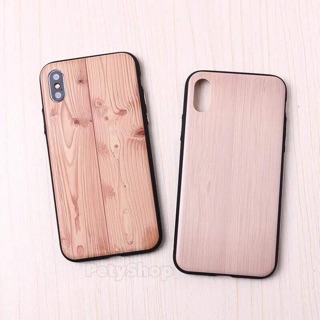 Ốp dẻo gỗ iphone 7plus/8plus/X