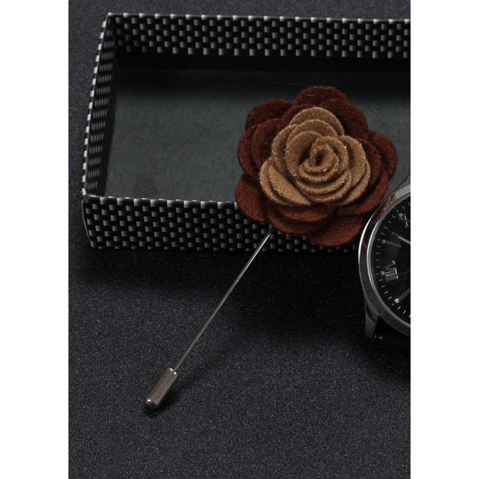 Hoa cài áo nam 2 mầu lịch sự GC91