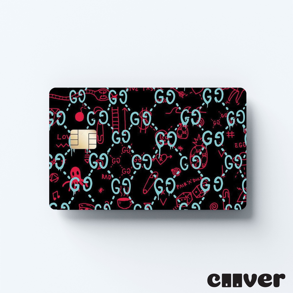 GUCCl - Miếng dán thẻ FREESHIP – Miếng dán thẻ ngân hàng/thẻ ATM, thẻ chung cư, thẻ thang máy, thẻ gửi xe,..