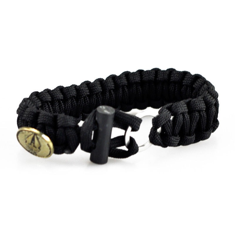 Vòng tay cao cấp Hiking giá rẻ dây Paracord kiểu dáng chiến binh quà tặng cao cấp cực ngầu