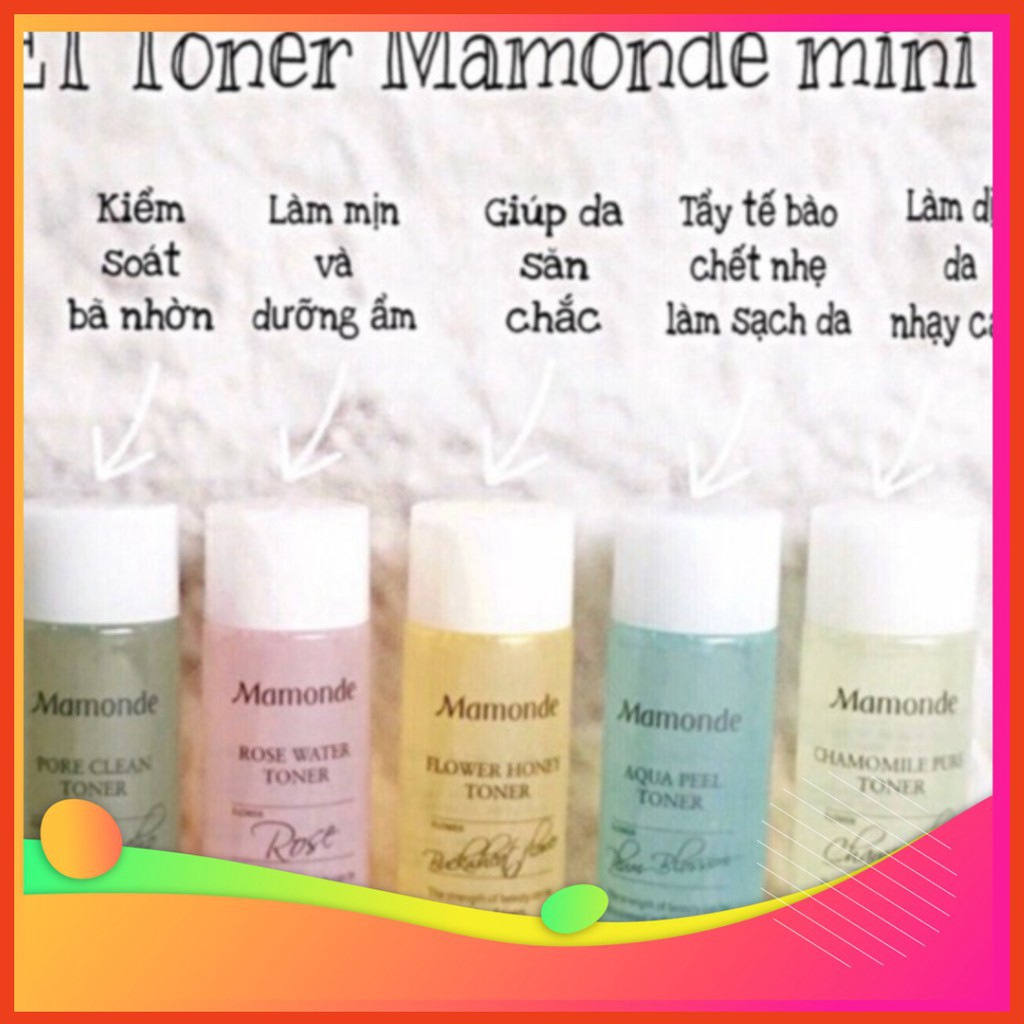 Nước hoa hồng Mamode mini - 25ml