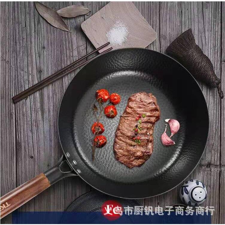 Chảo chống dính bếp từ sâu lòng mini Vân đá size 18cm dùng cho mọi loại bếp (không kèm vung kính)