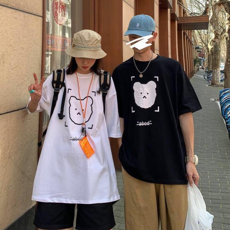 Áo thun tay lỡ unisex hàng đẹp, áo phông cotton khô sịn