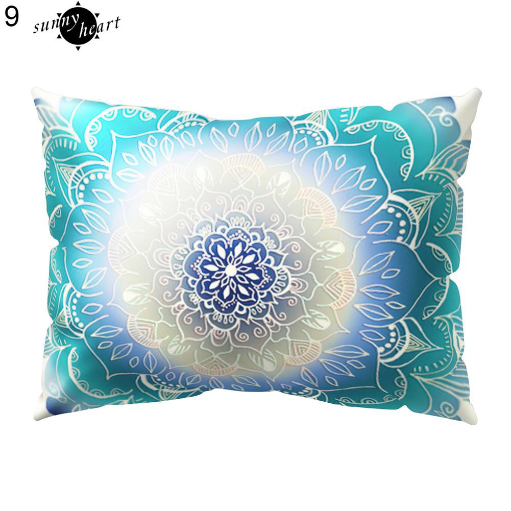 Vỏ Gối Sofa Họa Tiết Hoa Phong Cách Hiện Đại