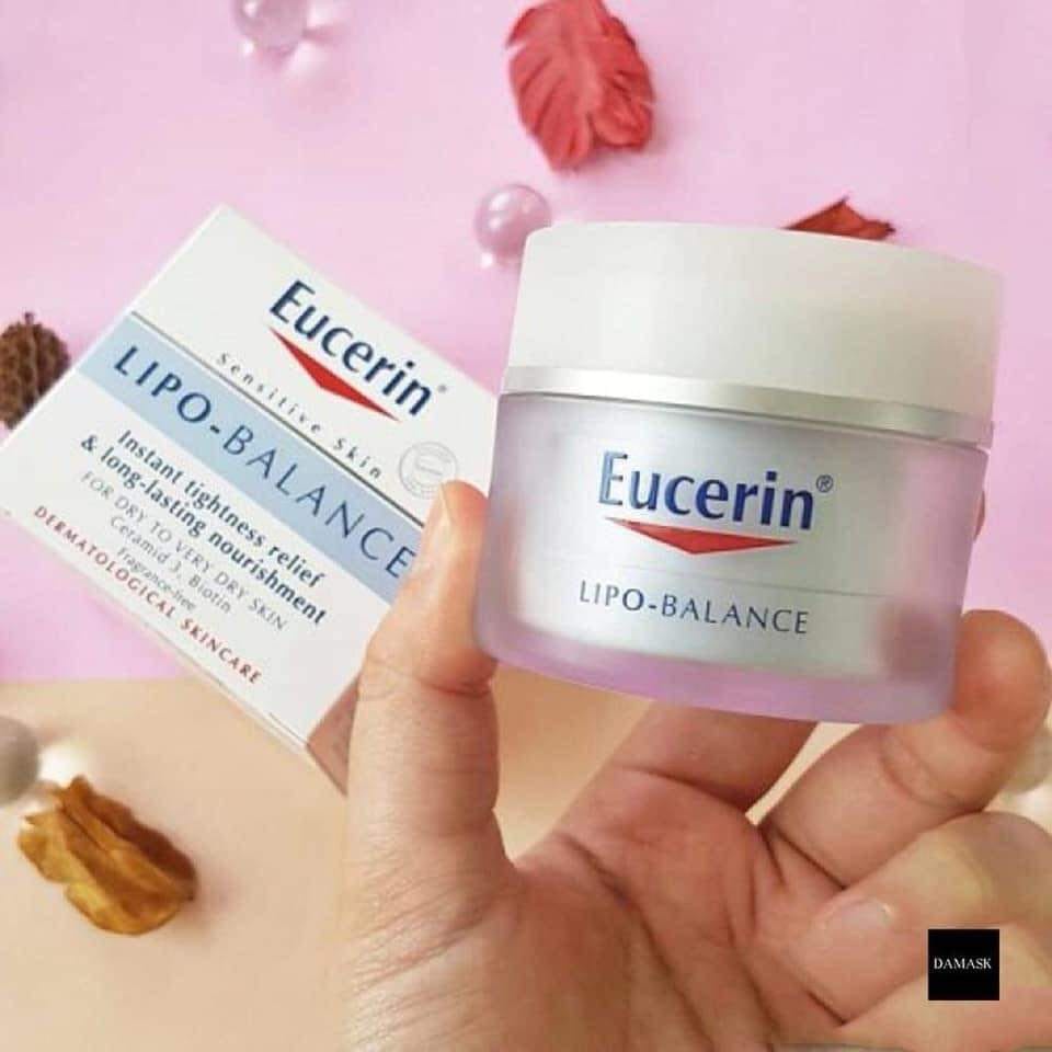 Kem Dưỡng Ẩm Chuyên Sâu Cho Da Khô Eucerin Lipo Balance