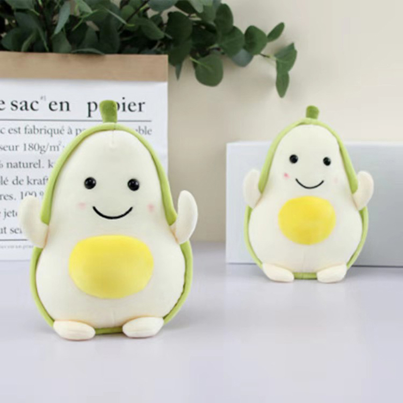 Gối Ôm Cotton Hình Quả Bơ Ngộ Nghĩnh Đáng Yêu