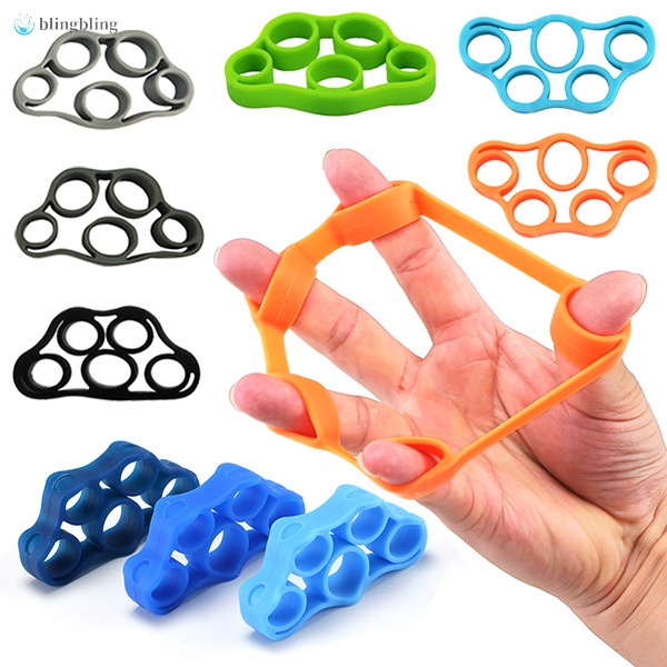 Dây kháng lực silicone dùng tập sức mạnh cho ngón tay/bàn tay