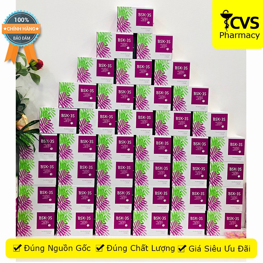 BSK-3S Viên uông Hỗ trợ sắc đẹp, tăng cường sức đề kháng, cải thiện sinh lý - cvspharmacy