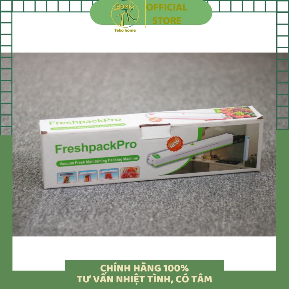 Máy hút chân không thực phẩm mini thông minh Fresh Pack Pro Tekohome Store