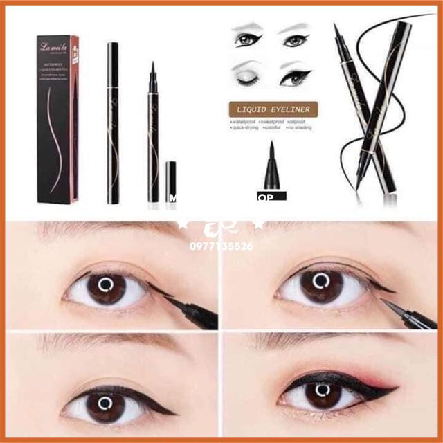 Kẻ mắt Lameila 🌱Siêu Mảnh 🍂 bền màu , không lem màu