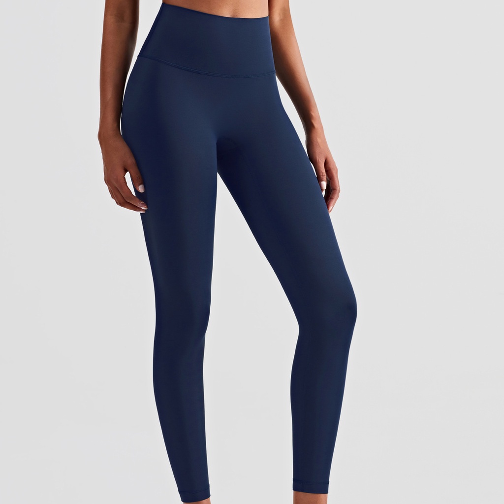 Quần Tập Yoga Lưng Cao Dáng Chữ T Có Túi Sau Lưng