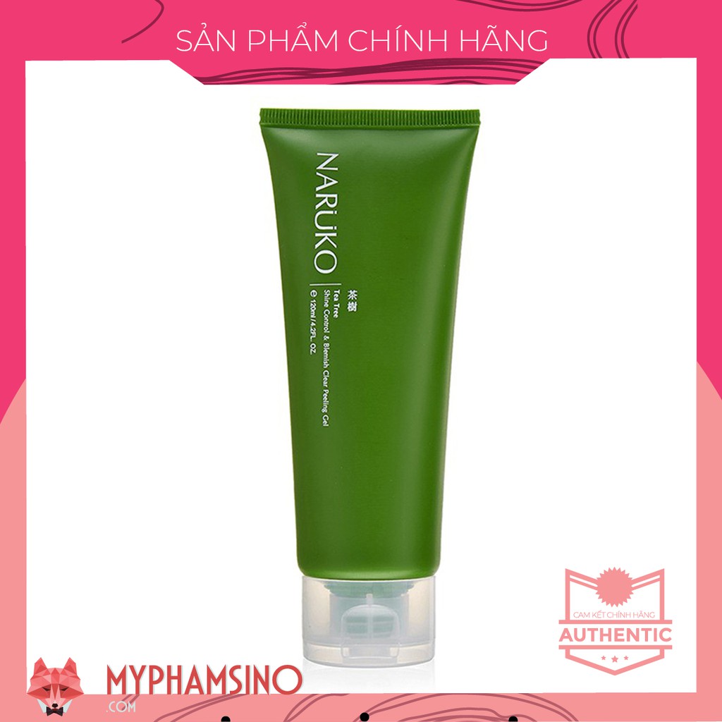 [CHÍNH HÃNG] Gel Tẩy Tế Bào Chết Naruko Tràm Trà Blemish Clear Peeling 120ml