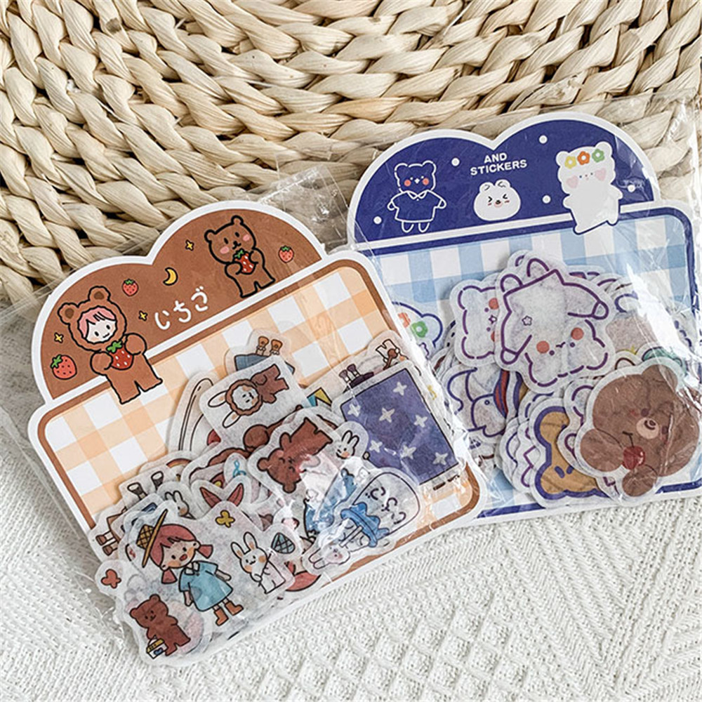 Nhãn dán giấy dùng trang trí thủ công độc đáo