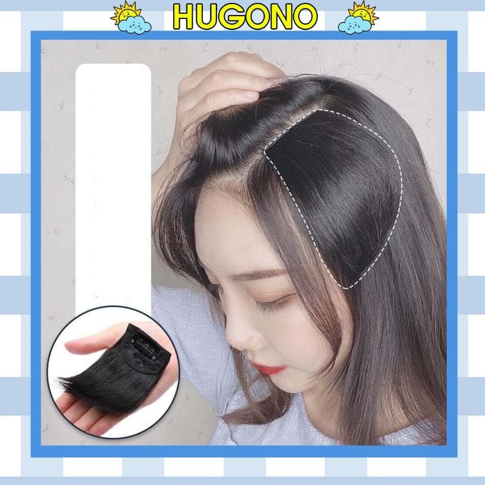 Kẹp phồng chân tóc Hugono tóc giả nữ tăng độ dày cho tóc TG12 (1 bên)