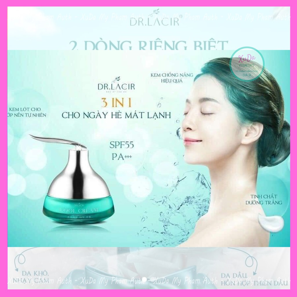 Kem Dưỡng Trắng Da Dr.Lacir Kem Dưỡng Trắng Da Ban Ngày Cool Cream Kem Dưỡng Trắng Da Ban Đêm Lacir | BigBuy360 - bigbuy360.vn