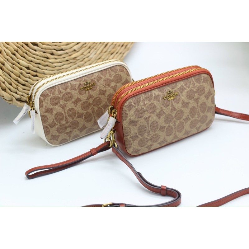 🆘RẺ NHẤT SHOPEE🆘 TÚI COACH MINI 2 NGĂN