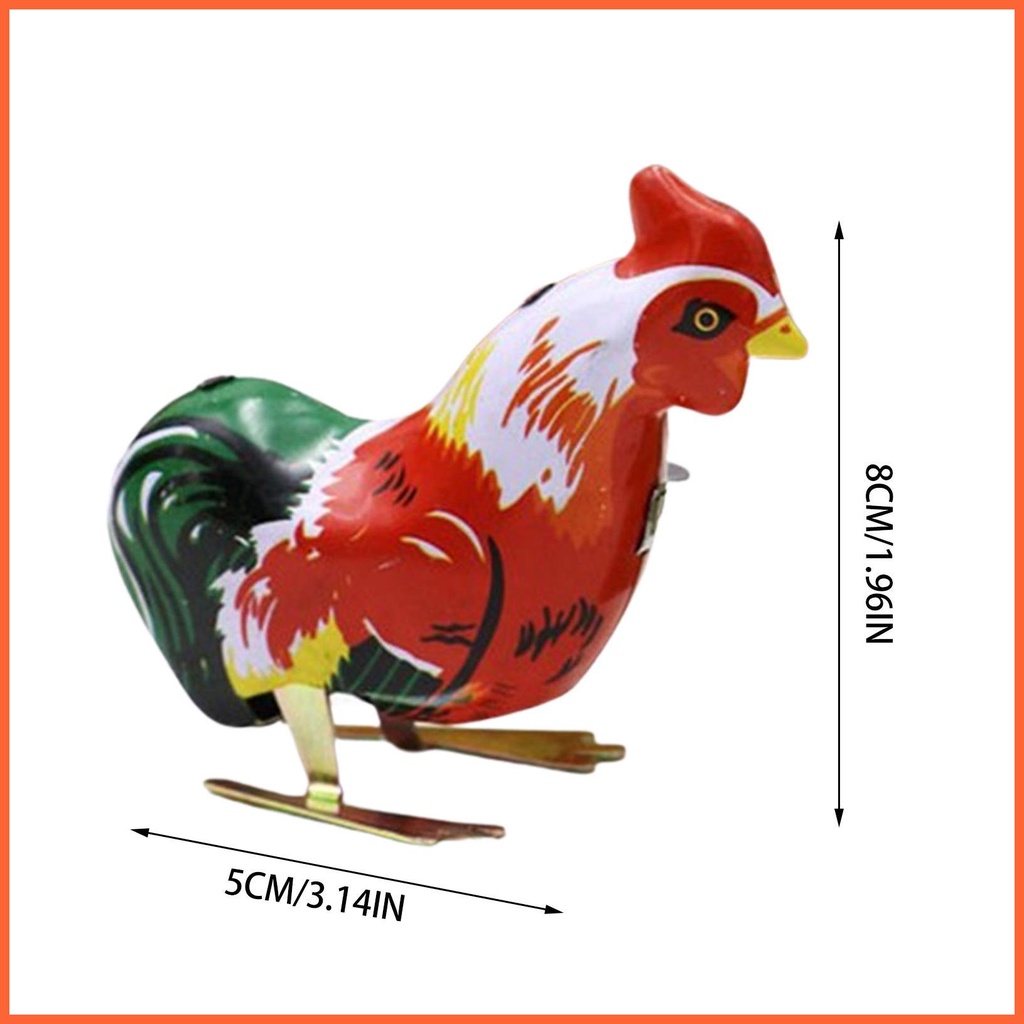 Đồ Chơi Lên Dây Cót Bằng Sắt Phong Cách Hoài Cổ Cho Bé