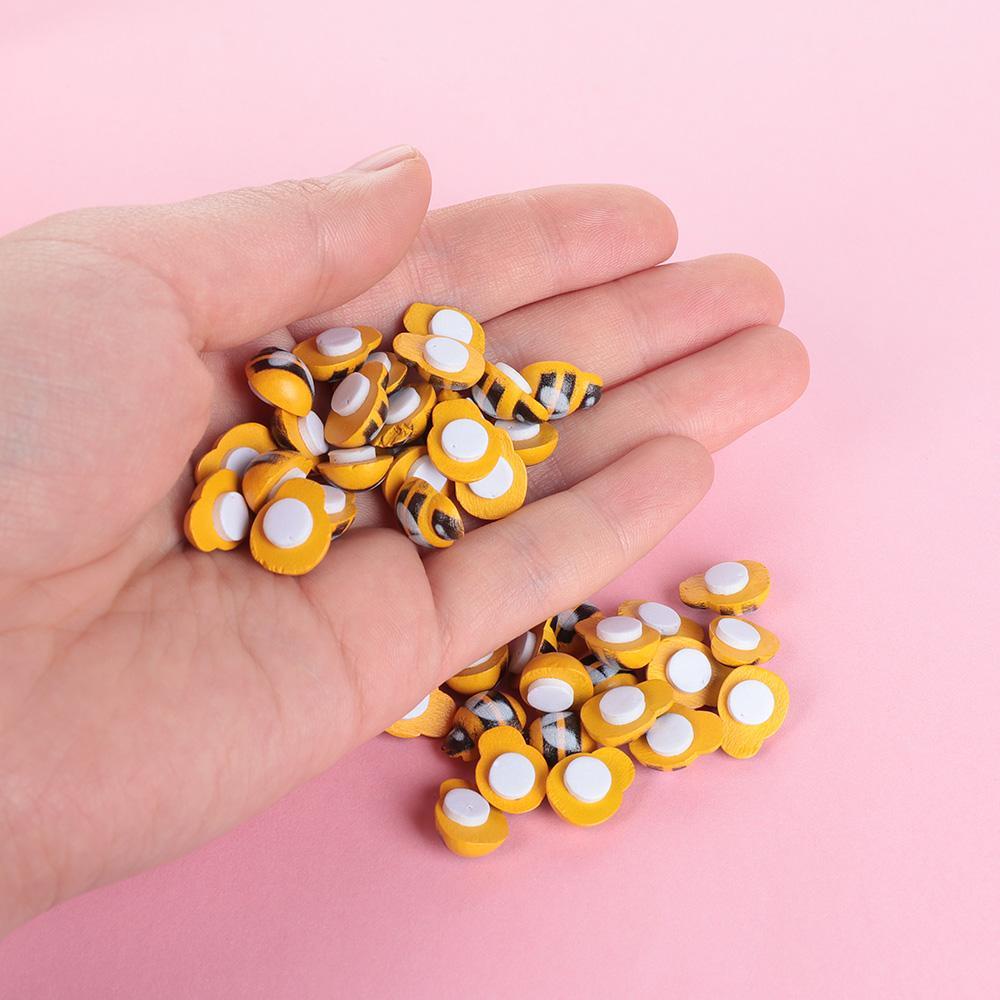Bộ 100 Sticker Xốp Hình Ong Dùng Trang Trí Tủ Lạnh DIY