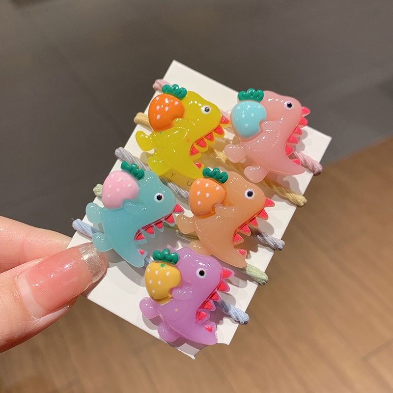 Dây Buộc Tóc Cao Su Họa Tiết Hoạt Hình Phong Cách Hàn Quốc Đáng Yêu Dành Cho Trẻ 2022