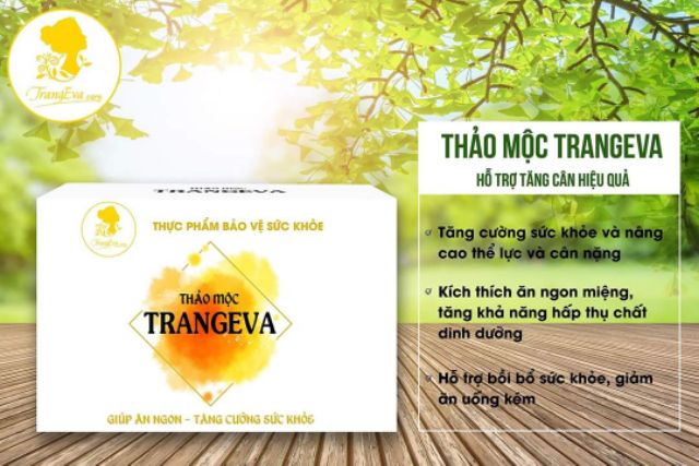 Thảo Mộc Tăng cân TrangEva [Tăng 2-5kg sau khi sd 1 hộp]