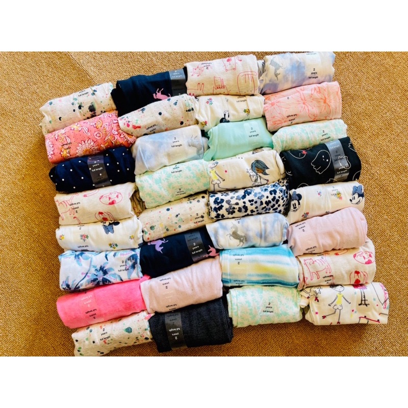 Set 4c Quần Legging G.A.P Cho bé gái 1-5T