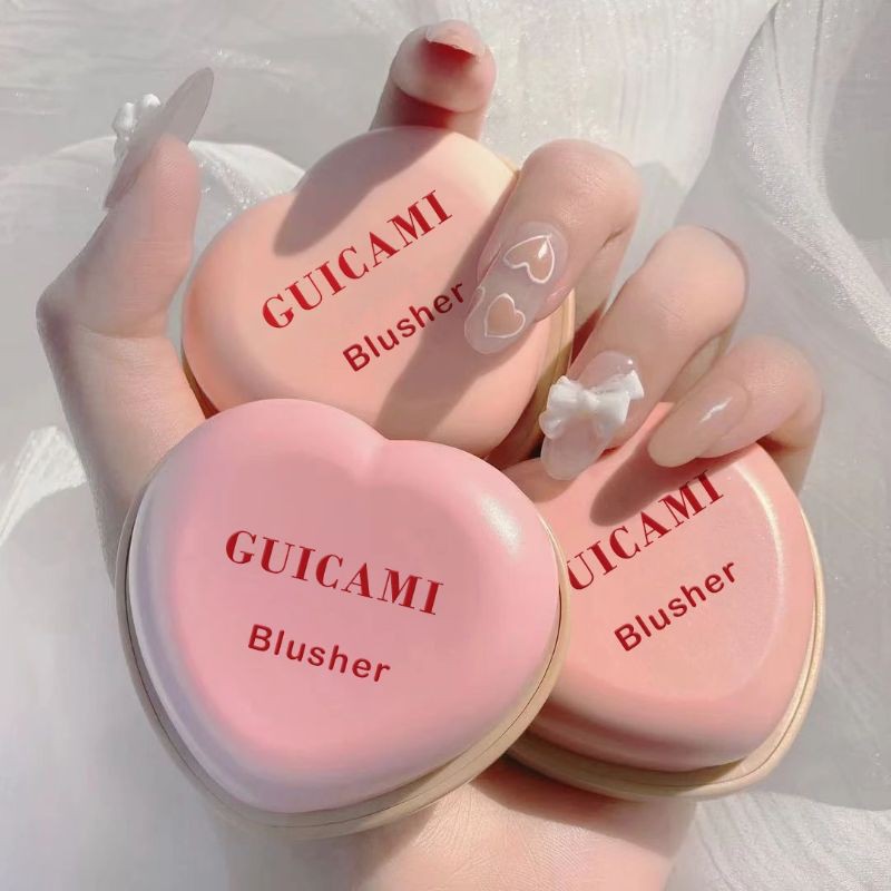 MF066 A5 Phấn Má Hồng Cao Cấp Maffick BlushTrái Tim Siêu Dễ Thương - Y394 - K10T4