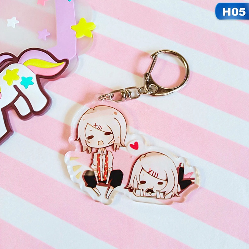 Tmdbyx Móc khóa kiểu dáng Anime Tokyo Ghoul dễ thương