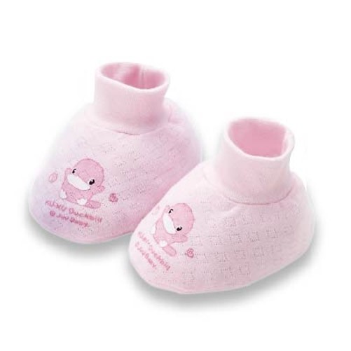 Bao chân cho bé sơ sinh 100% cotton Kku.ku duckbill Ku2347 (1 cặp)