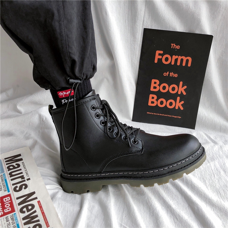 Giày bốt buộc dây thời trang sành điệu cho nam