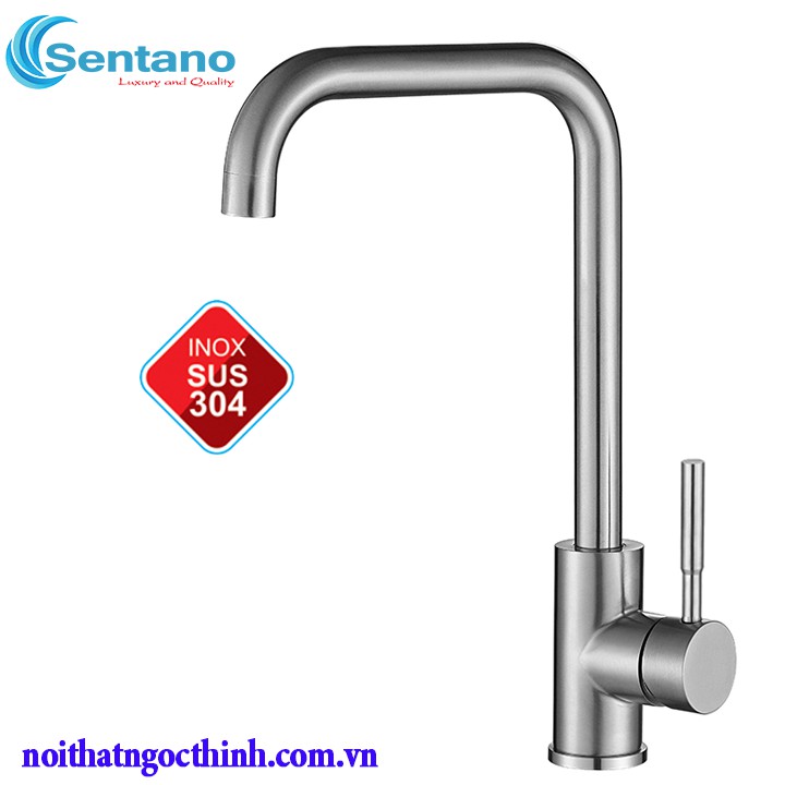 Vòi rửa chén lạnh vuông f24 vòi rửa bát xoay 360 gắn vừa mọi bồn rửa chén bát | BigBuy360 - bigbuy360.vn
