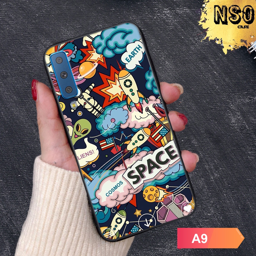 HÀNG HOT  Ốp Samsung A7 2018 In Hình Phi Hành Gia Siêu Chất