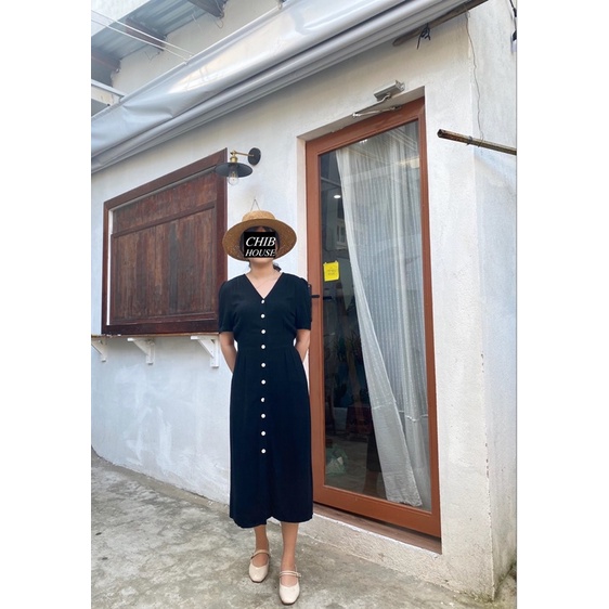 Đầm vintage korea