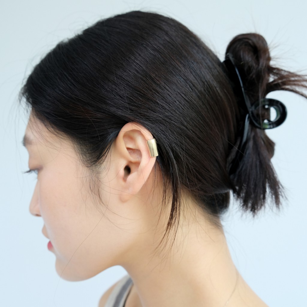 [gwilee] bohemian ear cuff - khuyên tai kẹp vành trơn (2 màu)