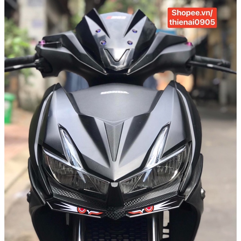 Cánh gió Winner X, mặt nạ Winner X kiểu mắt cáo