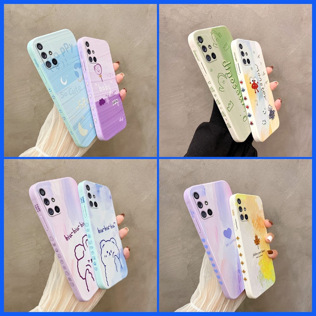 Ốp lưng Samsung A51 Ốp Lưng Samsung A71 Ốp Điện Thoại tpu Thời Trang Cho Samsung A51 Samsung A71 ZB