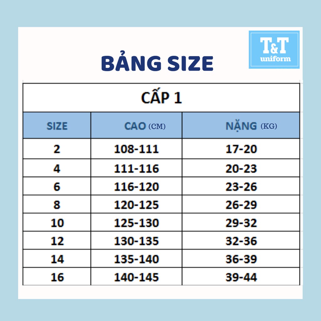 QUẦN TÂY NAM ĐỒNG PHỤC HỌC SINH CẤP 1-2-3 T&T HÀNG LOẠI 1 THẤM HÚT MỒ HÔI TỐT MẶC RẤT MÁT