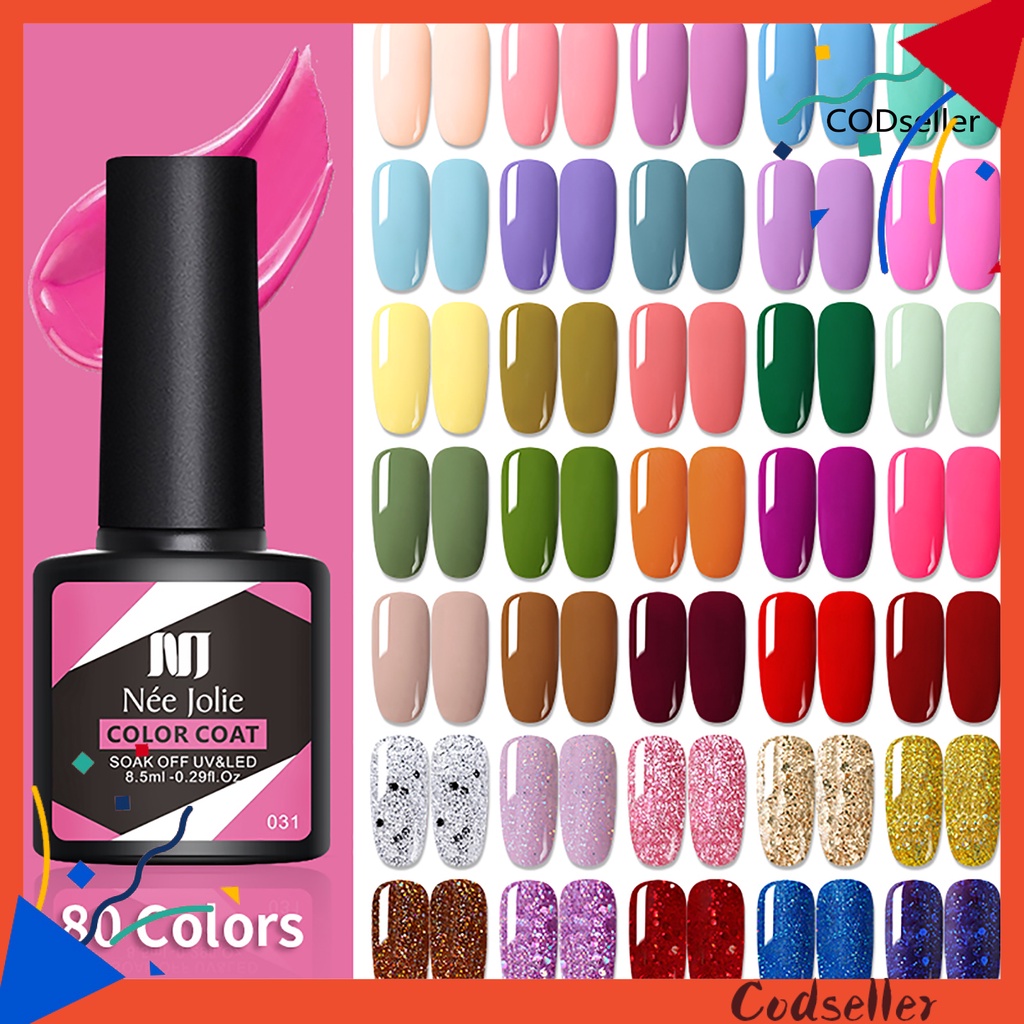 Gel sơn móng tay nhanh khô bền màu thời trang 8.5ml